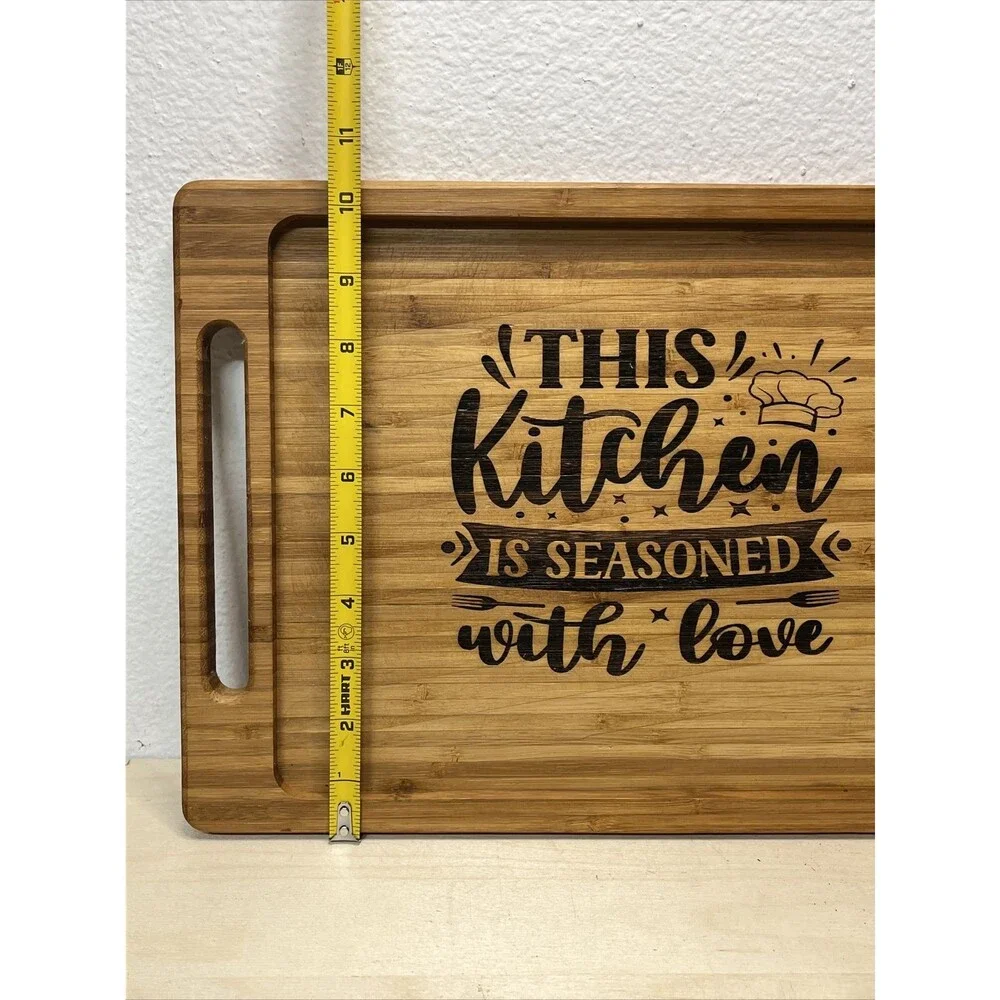 Serving Tray Natural Wood 
